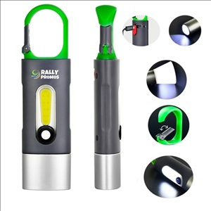 Multi-Function Camping Led Flashlight Rechargeable Keychain